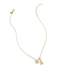 Coach Gold Collectible Signature Quilted Heart Jewelry Charm