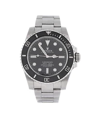Pre-Owned Rolex Oyster Perpetual Submariner Automatic Watch in Stainless Steel and Cerachrom 40mm