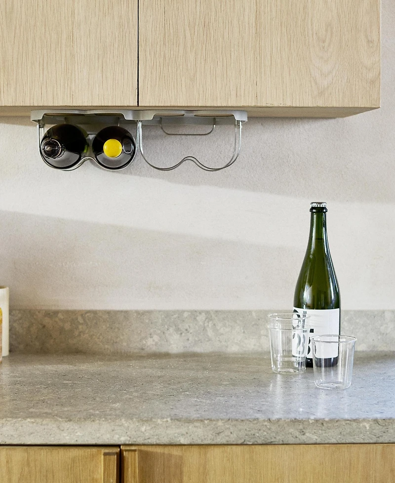 Joseph Joseph Cradle Foldable Under-Shelf Wine Rack