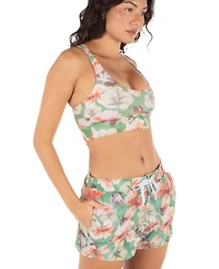 Hurley Women's Gingko Cloud Printed Board Shorts
