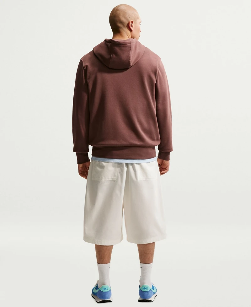 Nike Club Men's Pullover Fleece Logo Hoodie
