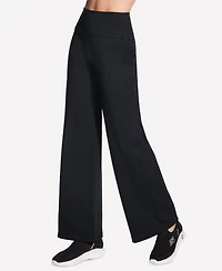Skechers Women's Slip-In Wide-Leg Pants