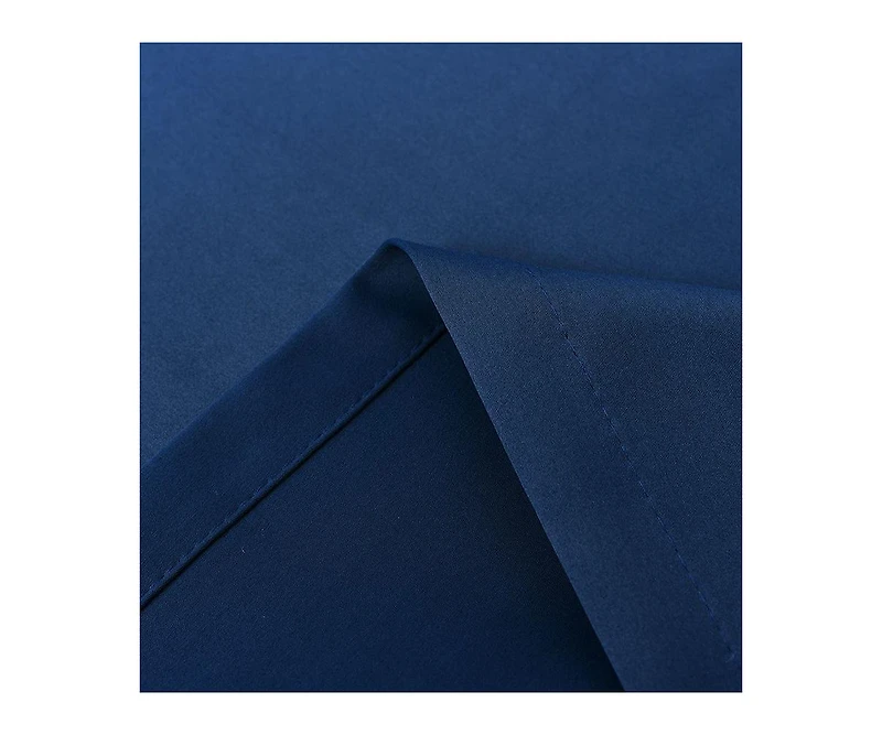 Kate Aurora 2 Piece For Extra Long Windows Grommet Top Blackout Curtain Panels - 95 in. Long