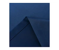 Kate Aurora 2 Piece For Extra Long Windows Grommet Top Blackout Curtain Panels - 95 in. Long