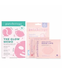 Patchology 4-Pc. The Glow Memo Hydrating and Smoothing Skincare Kit