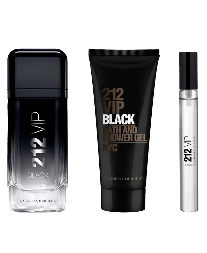 Carolina Herrera 3-Pc. 212 Vip Black Eau de Parfum Gift Set