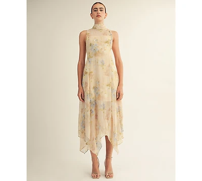Arose Studio, Inc Women's Emilia Mock Neck Dress