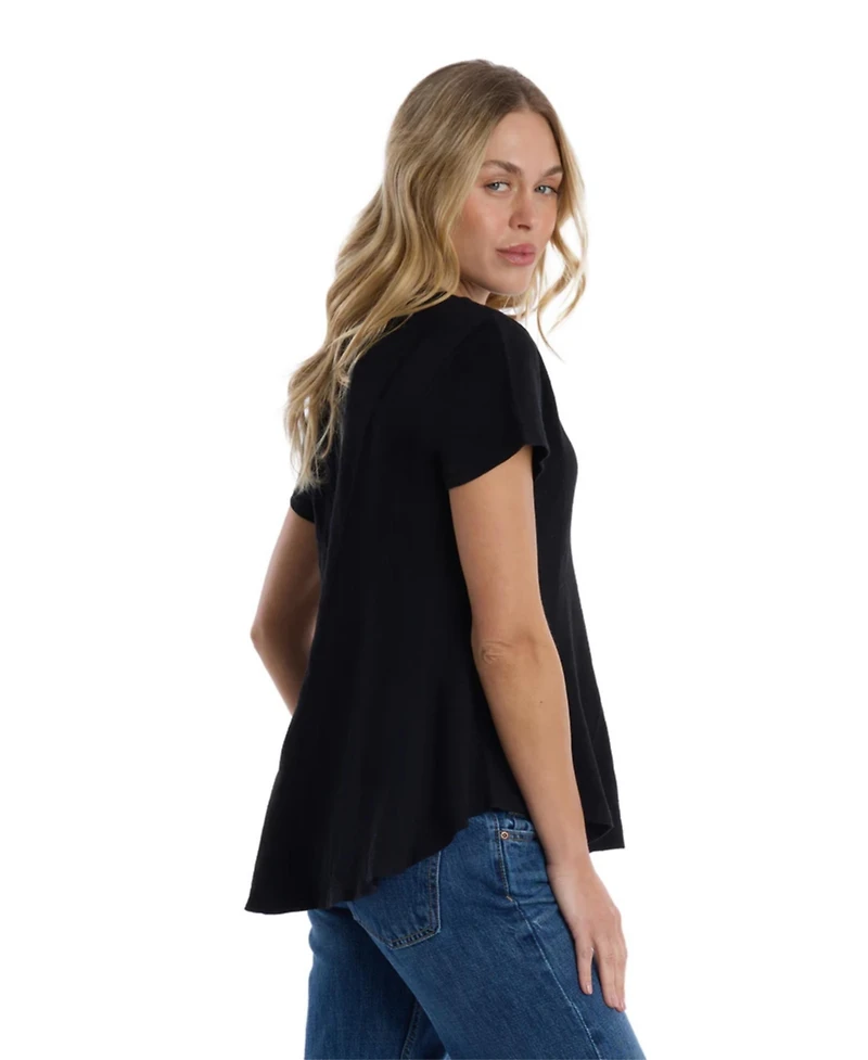 Wilt Clothing Women's Round Neck Short Sleeve Tee