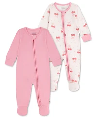 Huggies Baby Girls' Viscose Coverall, 2-Pack