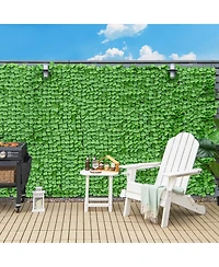 1 Pc 118x39in Artificial Ivy Privacy Fence Screen Faux Hedge Fence & Vine Decor