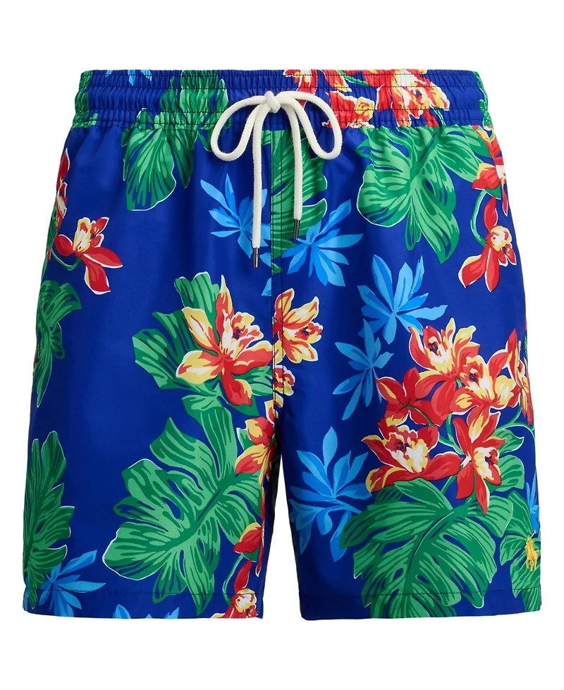 Polo Ralph Lauren Men's Tropical Floral Swim Trunks