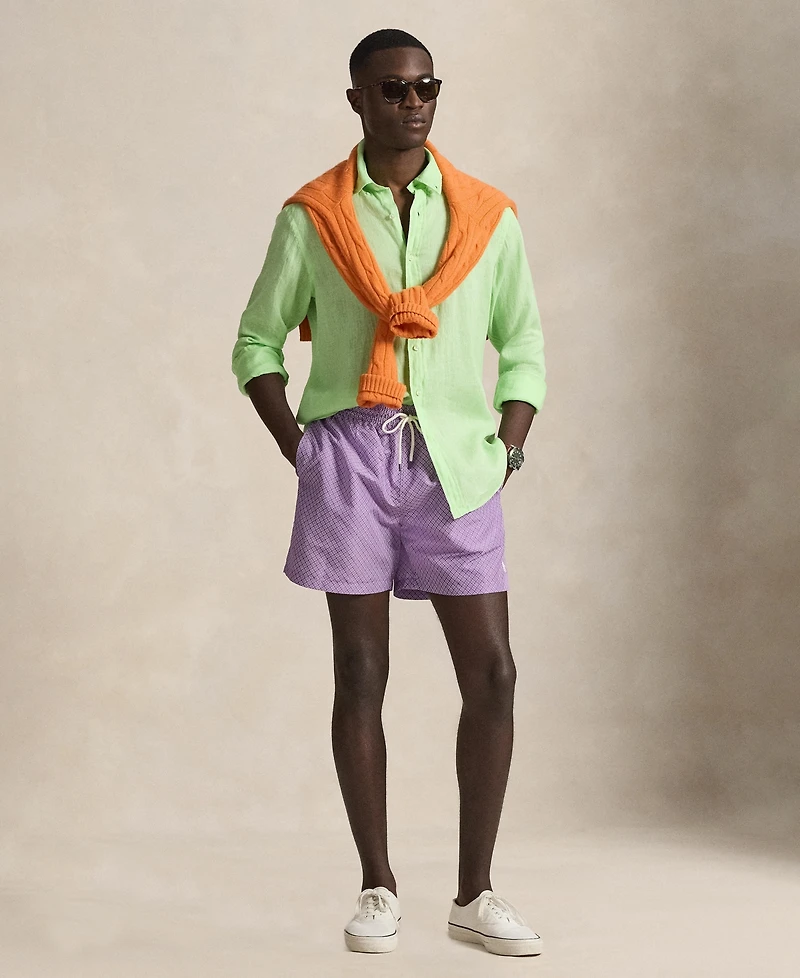 Polo Ralph Lauren Men's Printed Swim Trunks