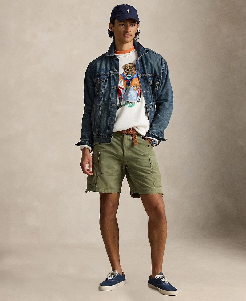 Polo Ralph Lauren Men's Bears Print Crewneck Sweater