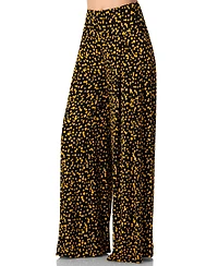 Ivonne Women's Wide-Leg Polka Dot Pants