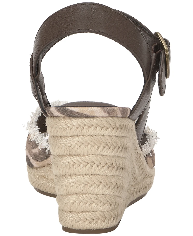 Lucky Brand Women's Mindra Espadrille Wedge Sandals
