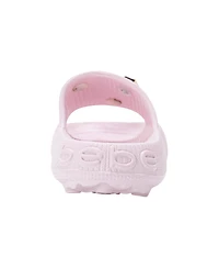 Bebe Little Girls Eva Slide – Lightweight Comfy Sandals with Metal Charms