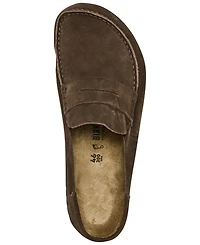 Birkenstock Women's Naples Wrapped Suede Leather Clogs from Finish Line