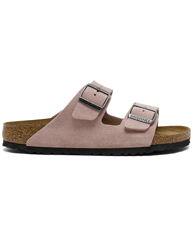Birkenstock Women's Arizona Suede Leather Sandals from Finish Line
