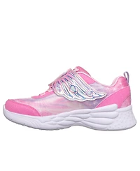Skechers Little Girls Dream Racer - Wing Brites Light-Up Casual Sneakers from Finish Line