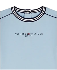 Tommy Hilfiger Baby Boys' Pique Knit Shorts Romper