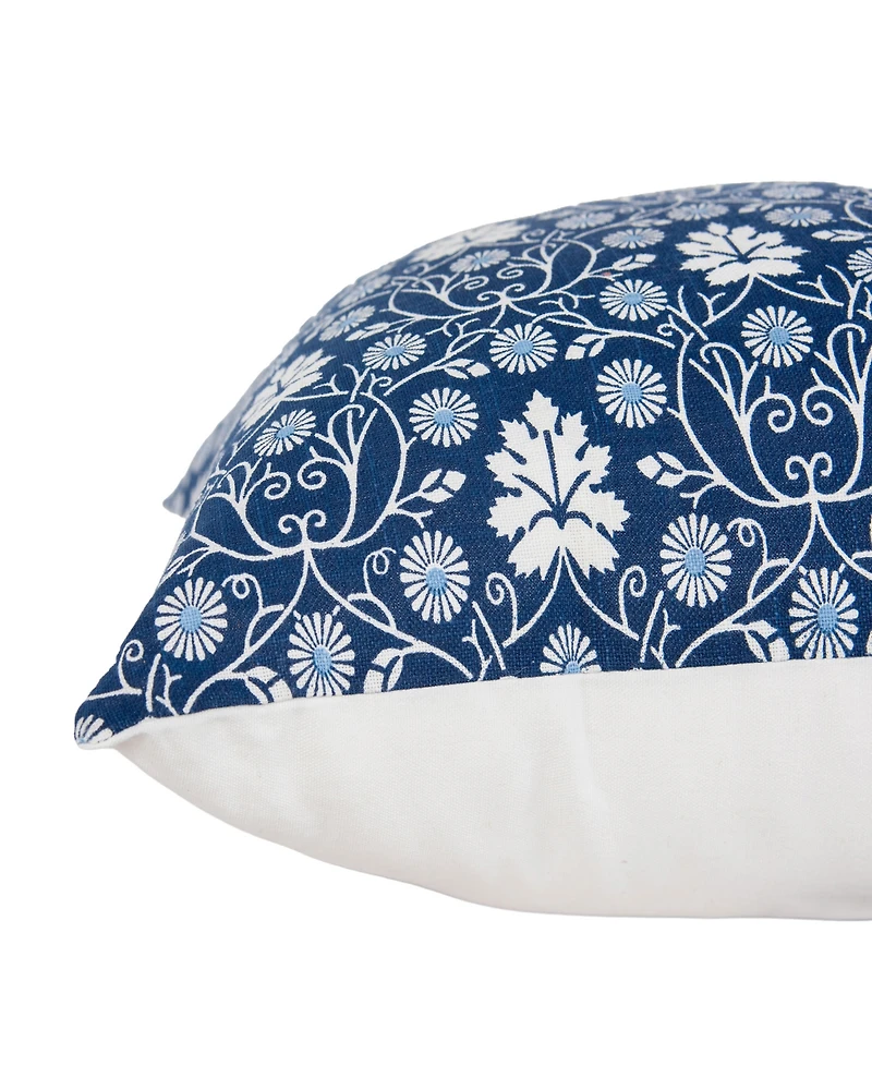 Rizzy Home Maude Cotton Decorative Pillow, 20" x