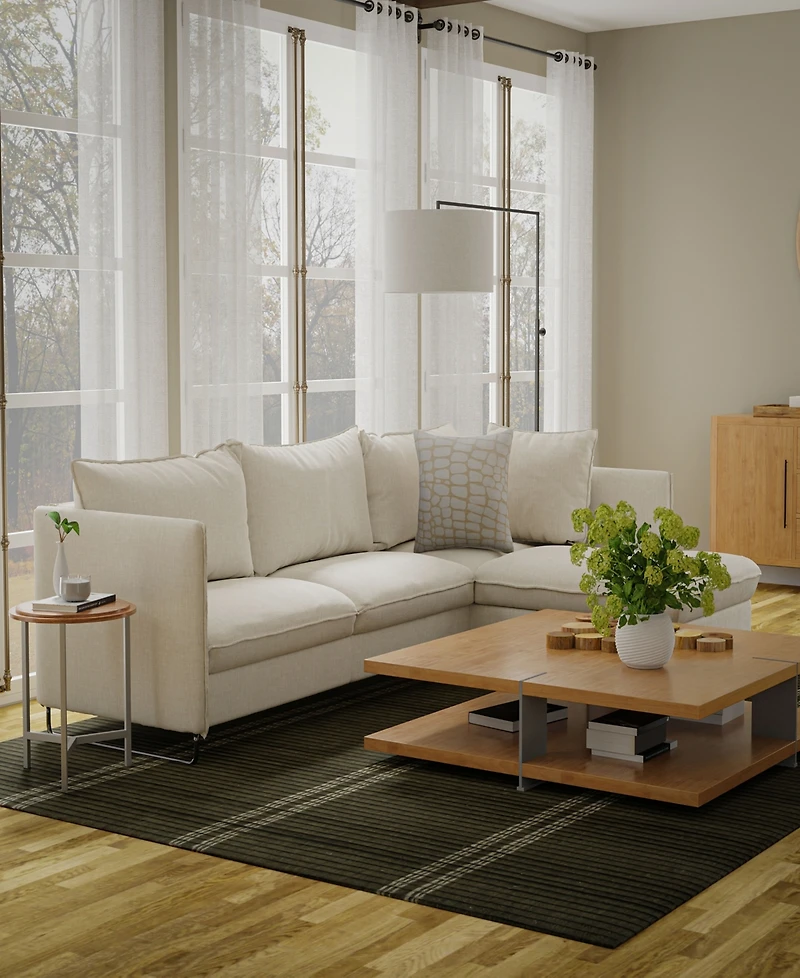 Rizzy Home Rose Cotton Decorative Pillow, 22" x 22"