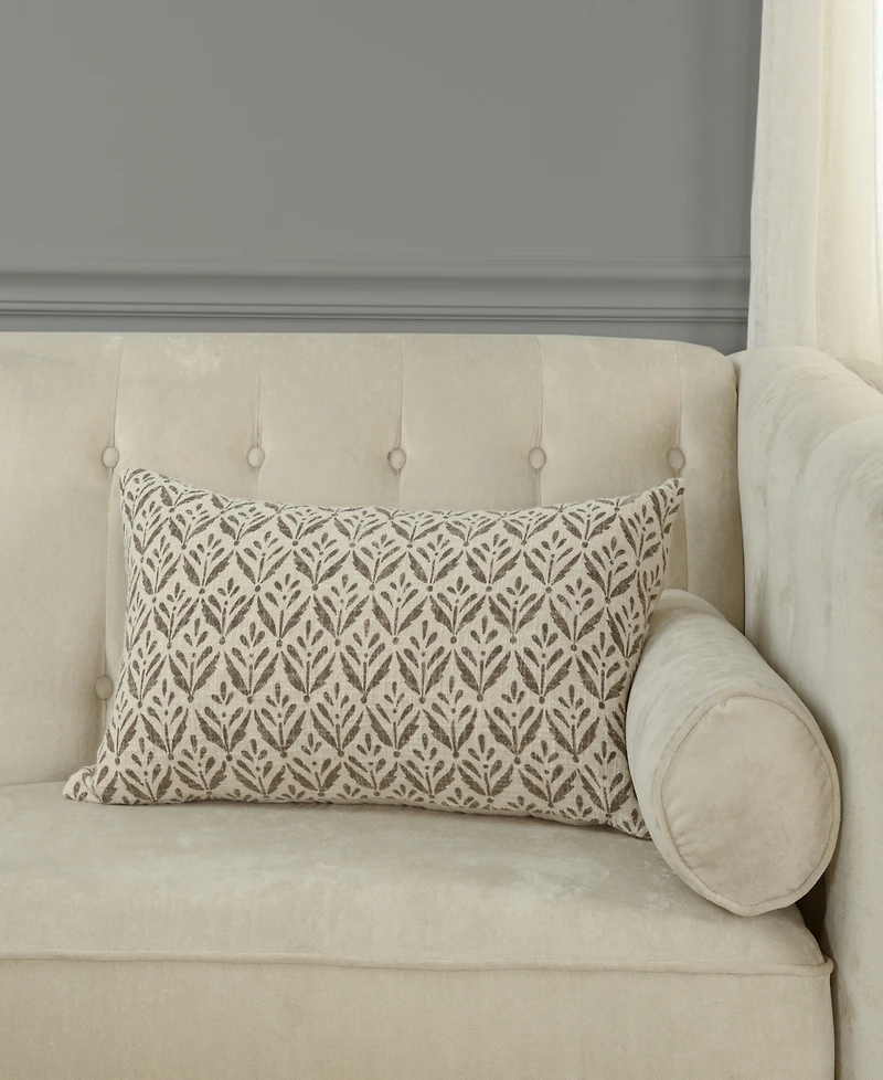 Rizzy Home Pearl Cotton Decorative Pillow, 14" x 26"