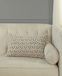 Rizzy Home Pearl Cotton Decorative Pillow, 14" x 26"