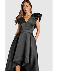 Coast Women's Frill Sleeve V-Neck Midi Dress