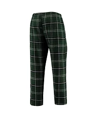 Concepts Sport Men's Hunter Green/Black Milwaukee Bucks Ultimate Plaid Flannel Pants