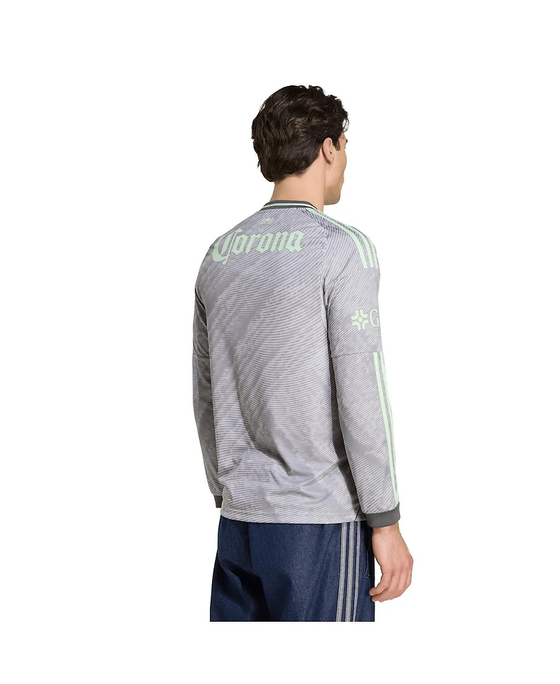 Adidas Men's Gray Club America 2025/26 Third Replica Long Sleeve Jersey