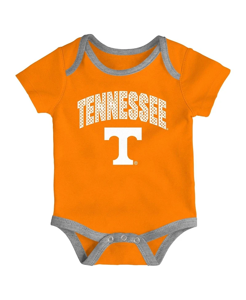 Outerstuff Baby Boys and Girls 3-Piece Tennessee Volunteers All Day Play Bodysuit