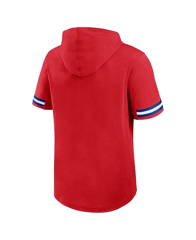 Fanatics Men's Red Philadelphia Phillies Optimal Play Hooded