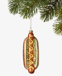 Holiday Lane Foodie Hotdog Ornament, Macy's Exclusive