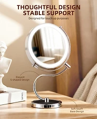 Givimo 40 x 28 Inch Wall Mounted Mirror Metal Framed Hanging Mirror for Living Room Bedroom-Black