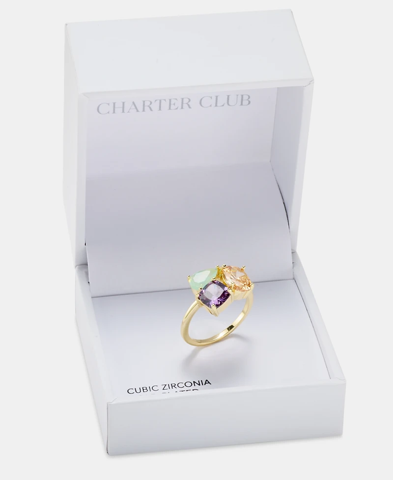 Charter Club Multi-Stone Cubic Zirconia Ring, Macy's Exclusive