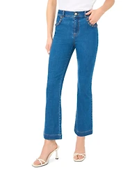CeCe Women's Fitted Bootcut Denim Jeans