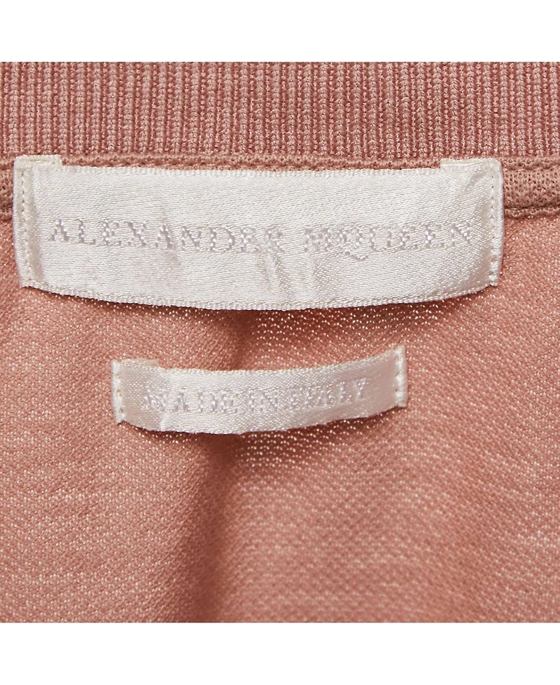 Pre-Owned Alexander Mcqueen Men's Cotton Pique Polo T-Shirt