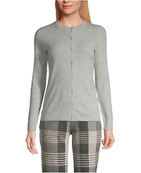 Lands' End Women's Petite Cashmere Cardigan Sweater