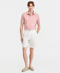 Club Room Men's Linen Pleated Shorts, Macy's Exclusive