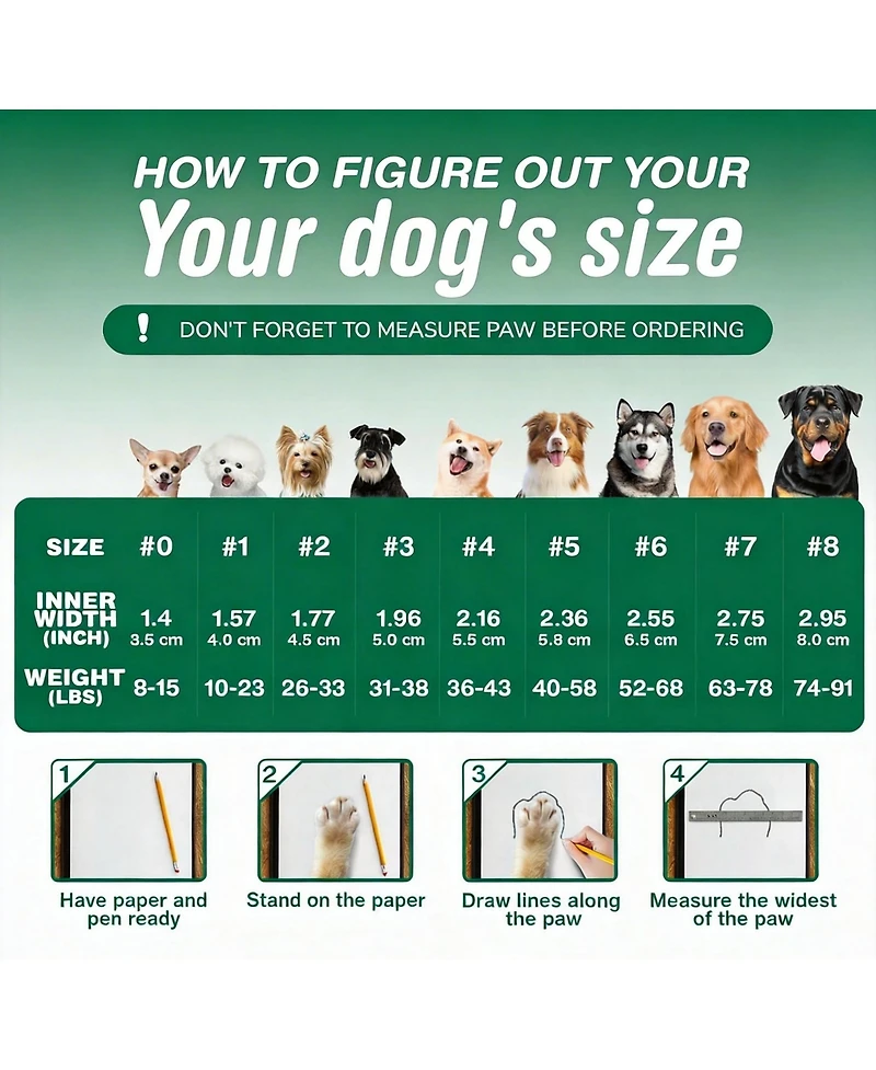 Aronkl Anti-slip Dog Boots for Large Dogs - All-Weather Protection and Comfort