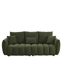 Streamdale Furniture 3 Seater + 3 Seater Combo Sofa, Modern Living Room Teddy Sofa Frame