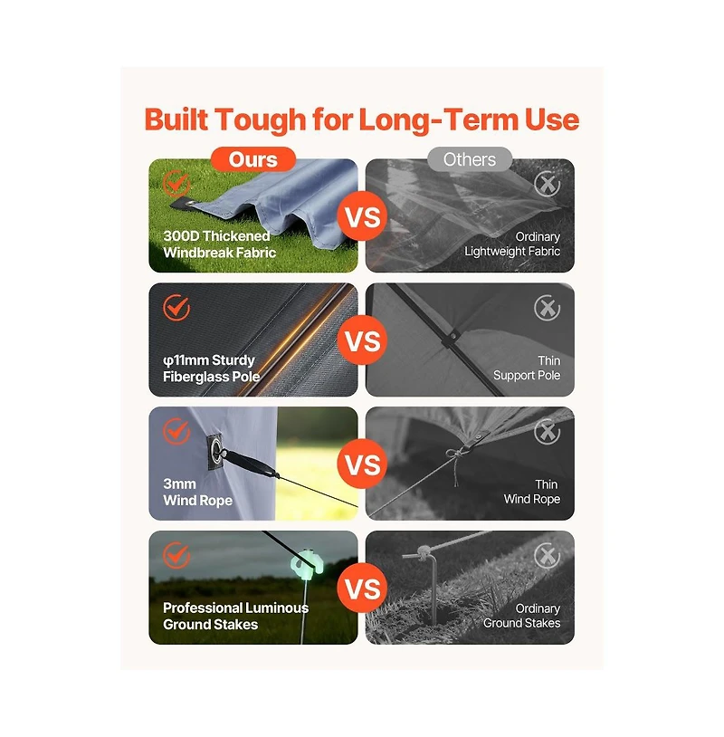 Slickblue 12x12 Pop Up Gazebo Screen Tent with Carry Bag