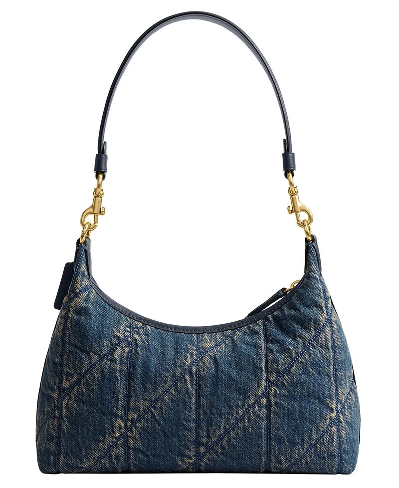 Coach Soft Quilted Loved Denim Juliet Small Shoulder Bag