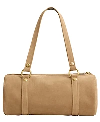 Coach Originals Barrel Medium Suede Kisslock Slim Shoulder Bag