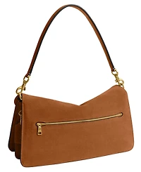 Coach Suede Tabby Leather Medium Shoulder Bag