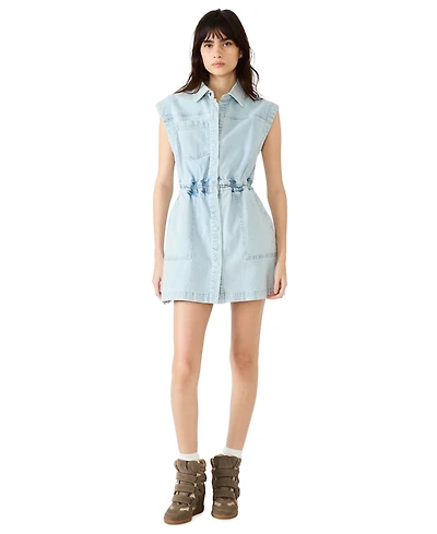 Steve Madden Women's Robbie Sleeveless Denim Dress