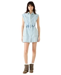 Steve Madden Women's Robbie Sleeveless Denim Dress