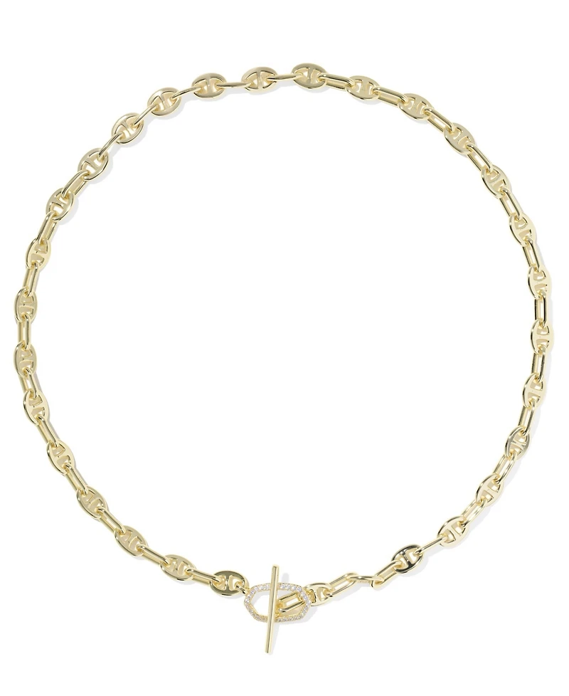 Kendra Scott Cubic Zirconia Elisa Toggle Link & Chain Necklace