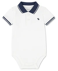 Abercrombie kids Baby Boys' Pique Polo Bodysuit